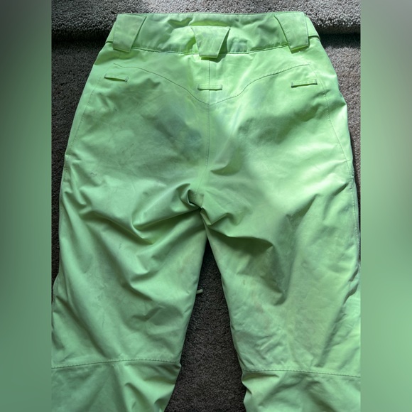 The North Face Steep Series Futurelight Purist Ski Snow Pants Green XS FLAWS - Picture 15 of 16